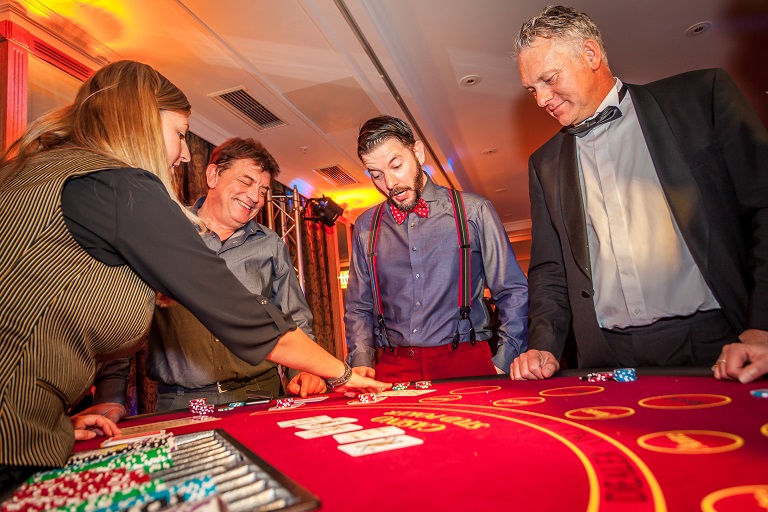 Crazzle Casino Events - Verjaardagsfeest - Casinotafels